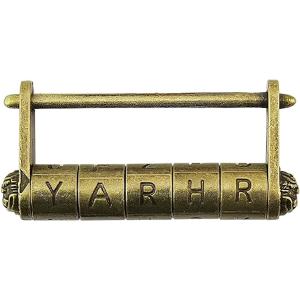 ドアロック 真鍮製 錠前 鍵 カギ 補助錠 南京錠 防犯 防盗 盗難防止 アンティーク