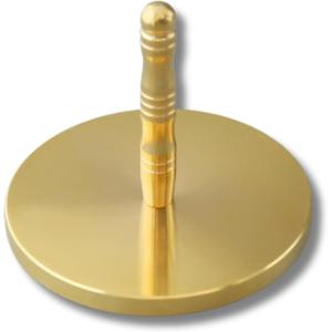 灰押さえ 仏具 小さい 模様 灰ならし 茶道具 香道具 直径3.5cm(直径3.5