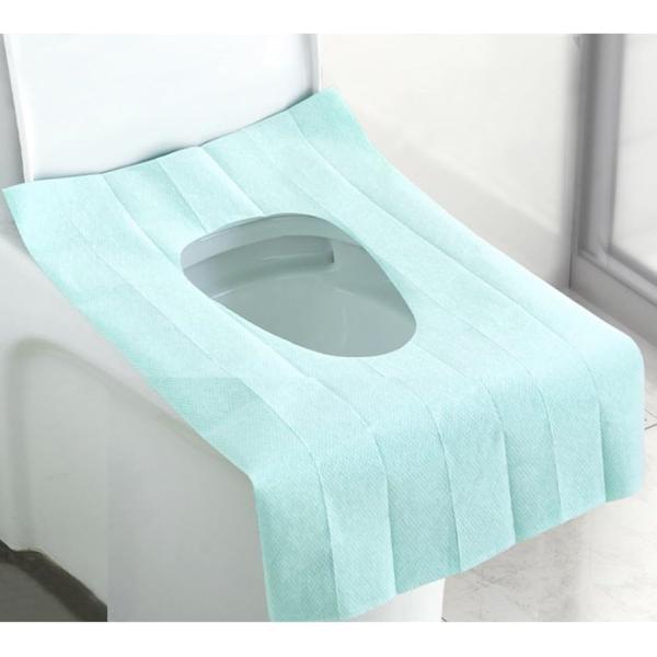 使い捨て トイレ 便座シート 携帯 防災 便利グッズ 便座カバー 子供 介護 トイレシート(グリーン...