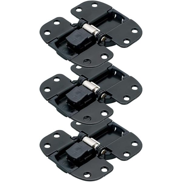 【互換品】nakao 互換性 中尾製作所 平蝶番 センターヒンジ 堀込タイプ 3個セット NP-37...