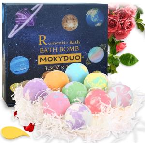 バスボム 入浴剤 ギフトセット9個 100g/枚 惑星 天然 手作り お風呂用