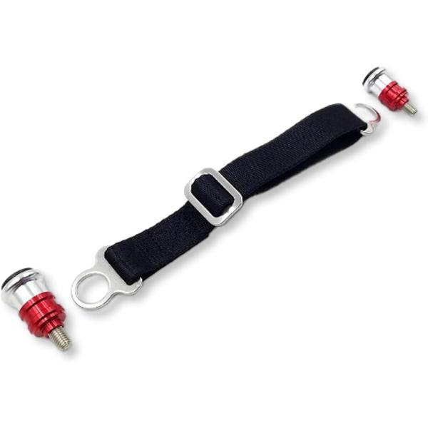 【互換品】 リア スタックベルト バイク ストラップ 調整可 オフロード ダート オートバイ レスキ...