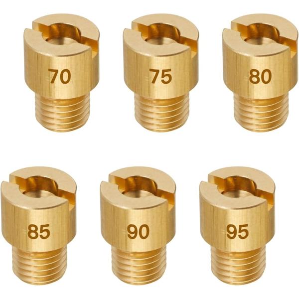 【互換品】 メインジェットセット 6サイズ M/J 丸特大 8X10.5 #70#75#80#85#...