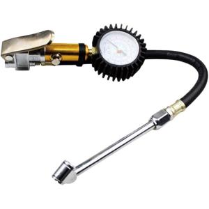 エアゲージ タイヤゲージ エアチャックガン 空気圧ゲージ 空気入れ 車 自転車 バイク エアーポンプ タイヤインフレーター