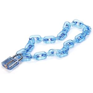REFLEM 南京錠 ネックレス チェーン シルバー 地雷系 サブカル Y2K ネックレス 南京錠 サブカル 極太 チェーン サブカル地雷 レディース