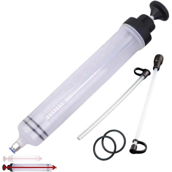 手動オイルポンプ 注射器タイプ 抽出ポンプ 手動流体チェンジャー 手動オイルフェラー シリンジ 抽出...