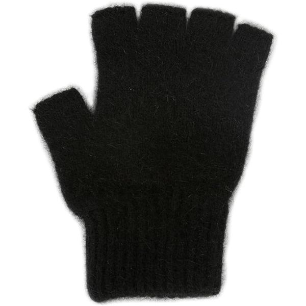 ポッサムメリノ 手袋 オープンフィンガーグローブ 防寒 防風 保温グローブ スマホ対応 男女兼用 暖...