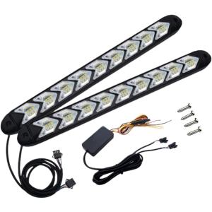 LED 流れる シーケンシャル ウインカー 汎用 デイライト 高輝度 2835