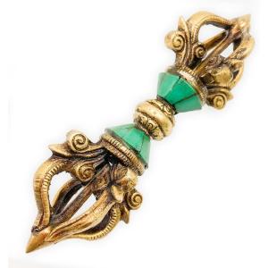 密教法具 寺院用仏具】金属製 独鈷杵(大) 金剛杵 密教法具 (とっこ