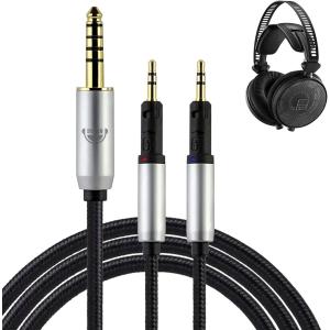 TCR70X ヘッドホンケーブル 交換ケーブル イヤホン・ヘッドホン用 Audio-Technica用 OFC 4芯( 4.4mm)｜horikku