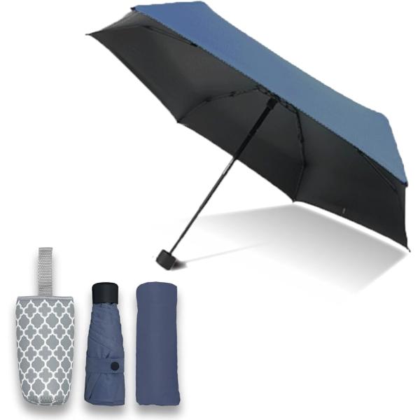 母の日 改良型 折りたたみ傘 日傘 軽量 205g コンパクト 防滴カバー付 UVカット 99.95...
