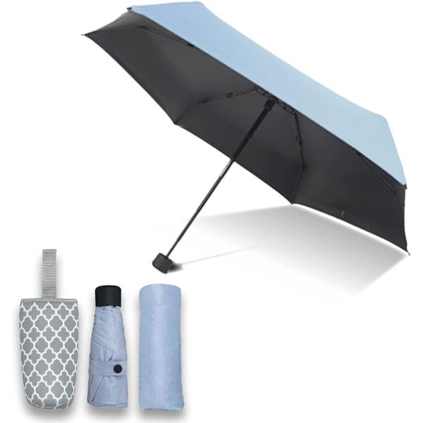 母の日 改良型 折りたたみ傘 日傘 軽量 205g コンパクト 防滴カバー付 UVカット 99.95...
