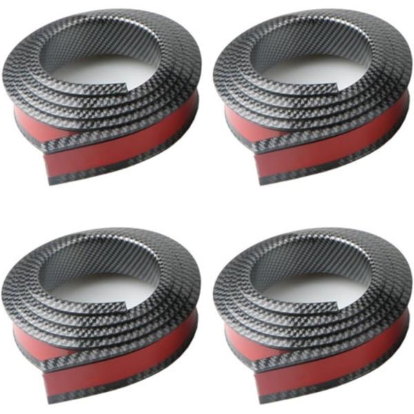 フェンダーモール 汎用 オーバー アーチ ホイール タイヤ ガード 150cm 幅3.8cm (カー...