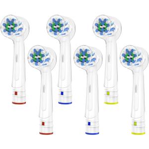 【互換品】電動歯ブラシ 互換ブラシ: 替えブラシ ブラウン オーラルB 対応 マルチアクションブラシ EB50 回転ブラシ MDM(ホワイト)
