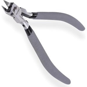 プラスチックニッパー 166mm 薄刃ニッパー(黄色, 6インチ) : スピード