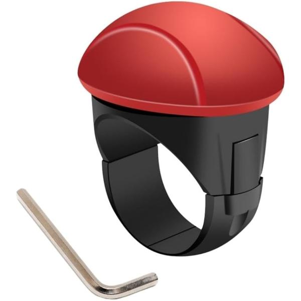 ハンドルスピナー ハイエース トラック 工具不要 人間工学設計 静音モデル 肩への負担軽減 (レッド...