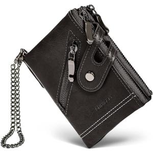 財布 メンズ 二つ折り カード14枚収納 カードケースにもなる縦長2