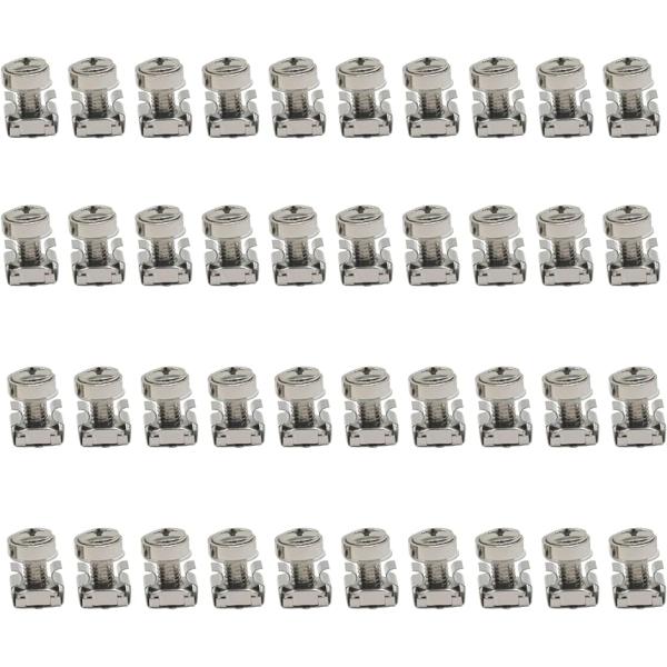 ケージナット m5 16 ナット40個＆ネジ40個 合計80点 サーバーラック ネットワーク