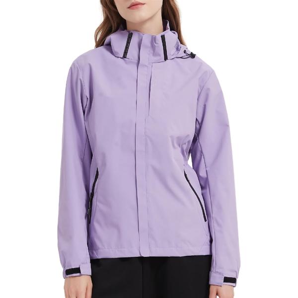 軽くて、風を通さない アウトドアジャケット レディース マウンテンパーカー 秋服 釣り 防風 撥水 ...