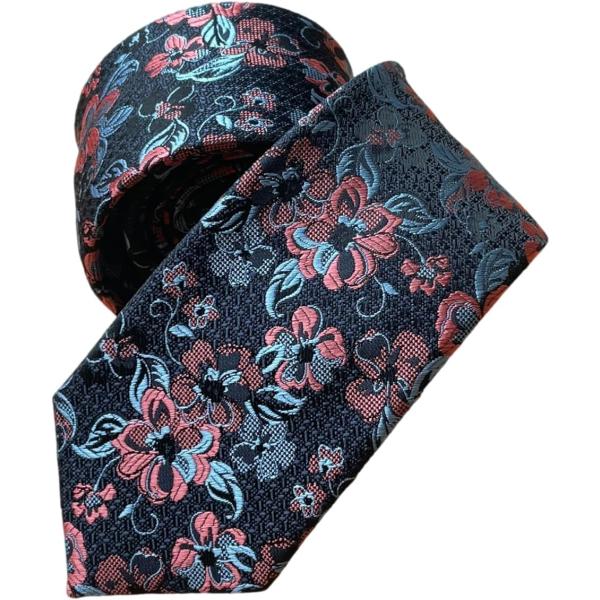 ネクタイ 大剣幅 6cm ナロータイ ビジネス カジュアル メンズ スマート 黒 (ブラック,  長...