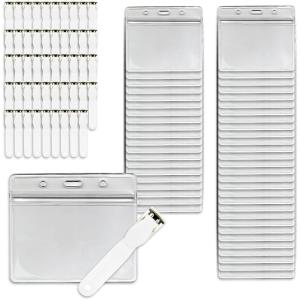 ネームホルダー クリップ付き 50セット