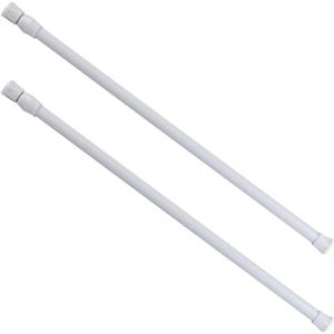 2本セットつっぱり棒 ステンレス鋼 強力 突っ張り棒 伸縮棒 長さ調節