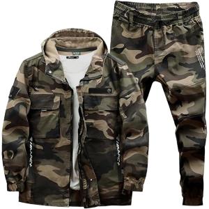 HYDROGEN（ハイドロゲン） メンズ スカル フルジップ パーカー 迷彩