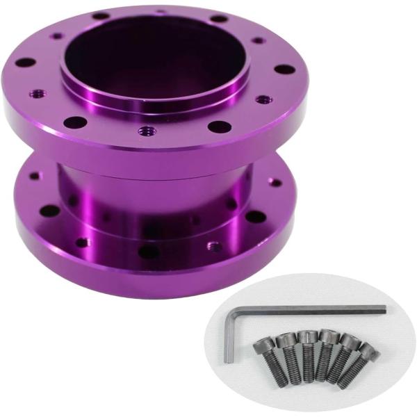 【互換品】 ステアリング ボス スペーサー 50mm アルミ 汎用 ポジショニング 調整 カスタム ...