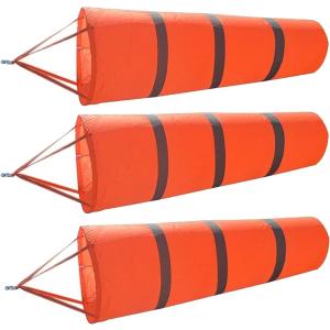 吹き流し 風測定 風向き 風速 計 吹流し 風力 風光 風の測定 オレンジ