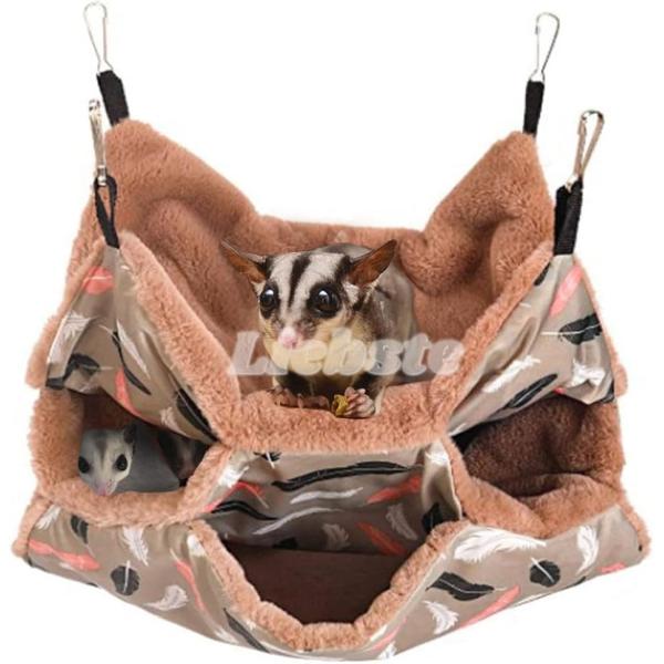 デグー ハムスター チンチラ モルモット モモンガ ポーチ 小動物 フクロモモンガ ハンモック ゲー...