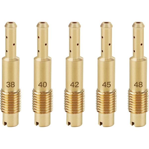 【互換品】ケーヒン パイロットジェット 5サイズ #38、#40、#42、#45、#48 NSR50...