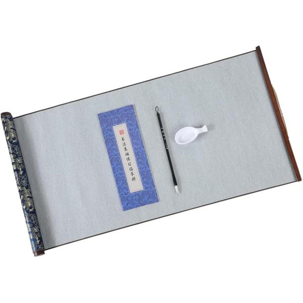 水書き書道セット 書道練習 水だけで書ける 習字 練習用 汚れない 水書布(無地)