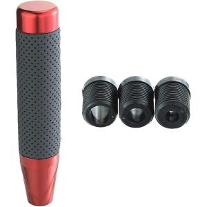 130mm アルミアロイ 車用シフトレバー シフトノブ PU革 AT MT