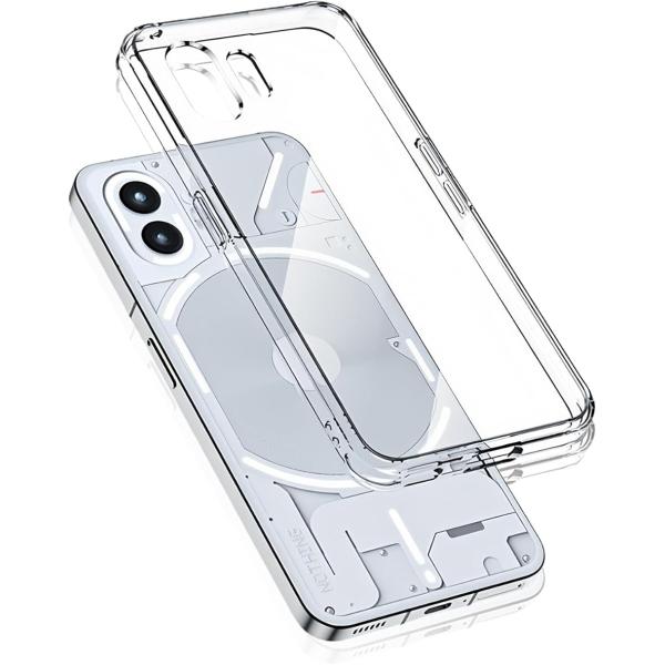 FOR Nothing phone 2 耐衝撃 ケース カバー ストラップホール MDM (TPU-...