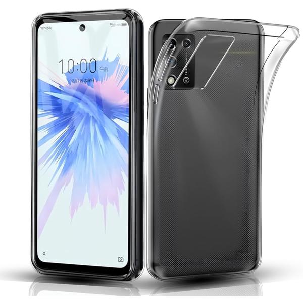 FOR ZTE Libero 5G iii 耐衝撃 ケース カバー クリア 軽量 MDM (TPU-...