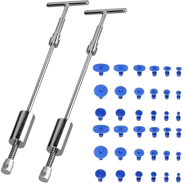 DIY 修理 工具 バキューム リフター 吸盤 車 へこみ Tバー 引っ張り 板金 ブリッジ バイク...