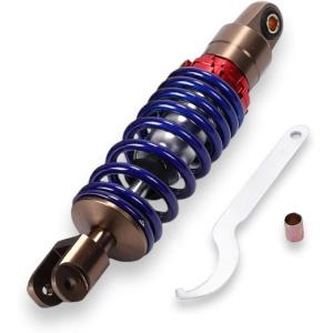 新品 XJ400D XJR400 SR400 4HM 黒×金 サスペンション 320mm リア