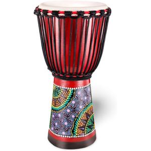 ジャンベ 大 8インチ 楽器 太鼓 民族楽器 ハンドドラム パーカッション