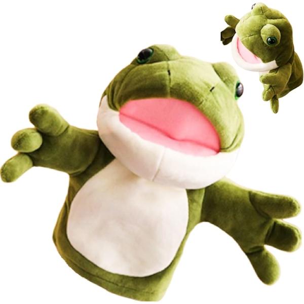 ハンドパペット ぬいぐるみ 人形 人形劇 腹話術 子供 犬 猫 ペットが喜ぶ 授業 手足 口が動く ...