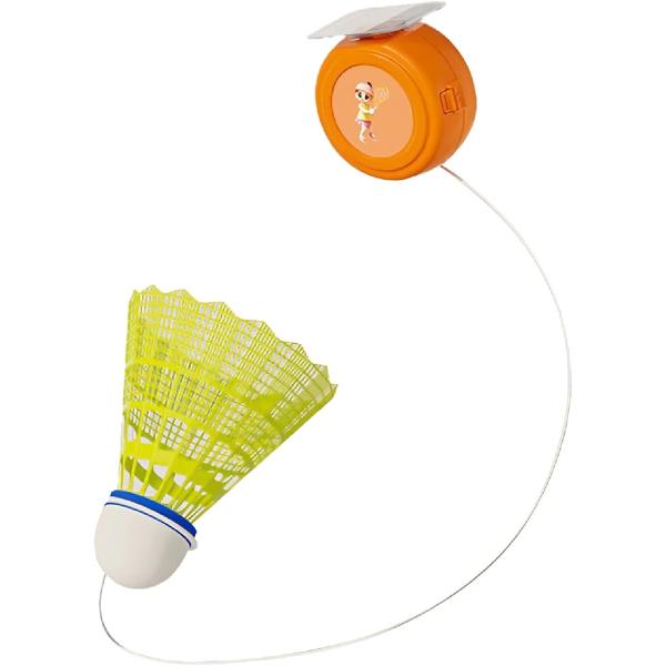 弾性 バドミントン 練習セット トレーナー ポータブル 吊り下げ 練習補助 トレーニングツール キッ...