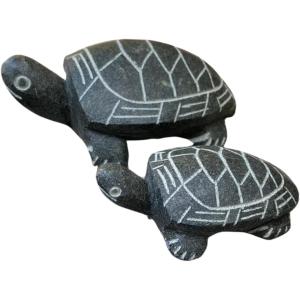 亀 石 置石 ガーデニング 庭石 庭 ディスプレイ オブジェ 置物 飾り