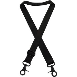ショルダーストラップ バッグ用 幅25mm 単品 ショルダーベルト 145cm MDM(ブラック,  幅25ｍｍ)