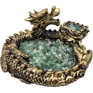 置物 金色 龍 ドラゴン オブジェ 風水 インテリア 開運 縁起物 玄関