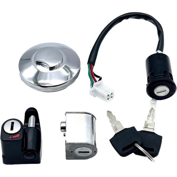 【互換品】 汎用 ガソリンタンクキャップ 5点セット ホンダ モンキー ゴリラ カブ スーパーカブ5...