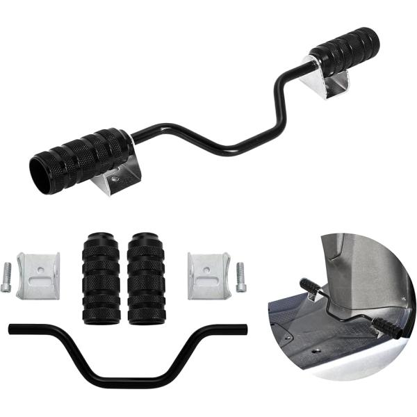 【互換品】アルミ ステップバー スクーター ズーマー X アドレス V100 V125 DIO JO...