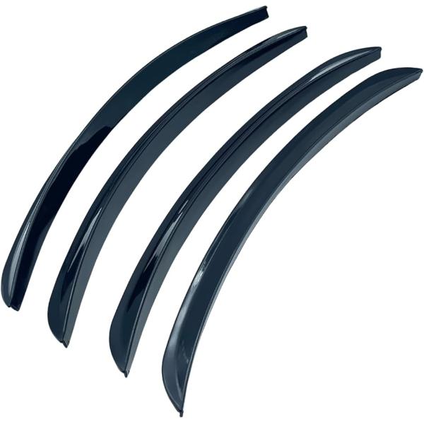 オーバー フェンダー モール 汎用 出幅 15mm ハミタイ 泥除け 対策 PVC 4本 セット 黒...