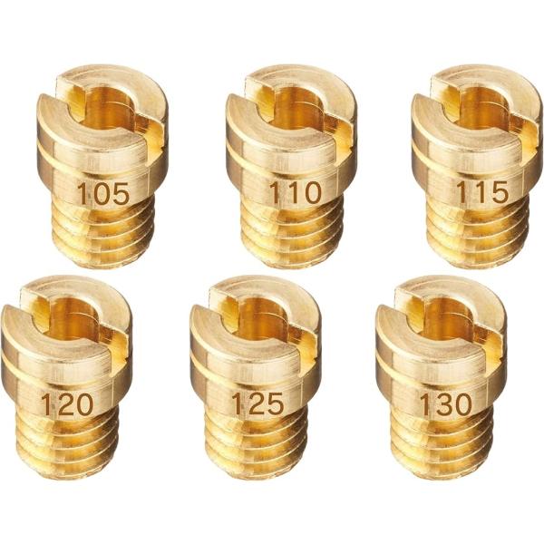 【互換品】メインジェットセット ケーヒン丸型/小 5x6.7 ケーヒンPCφ20キャブレター ケイヒ...