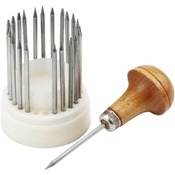 ミルタガネ 彫金 石留め 工具 23本セット 球ぐり工具 魚子 たがね 手彫り ナナコ