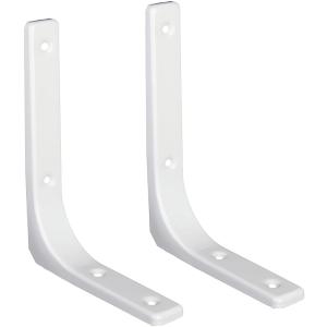 200mmx150mmx30mm白 棚受け金具 ブランケット 4本セット L字金具 20cm