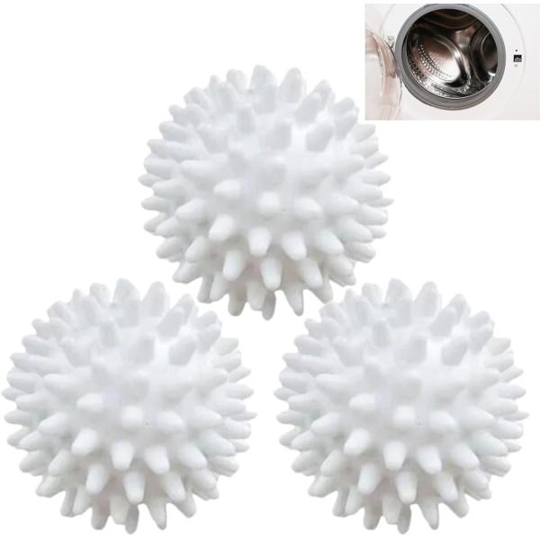 洗濯ボール ランドリーボール 3個セット 乾燥機ボール 絡み防止 洗濯機( 白3)